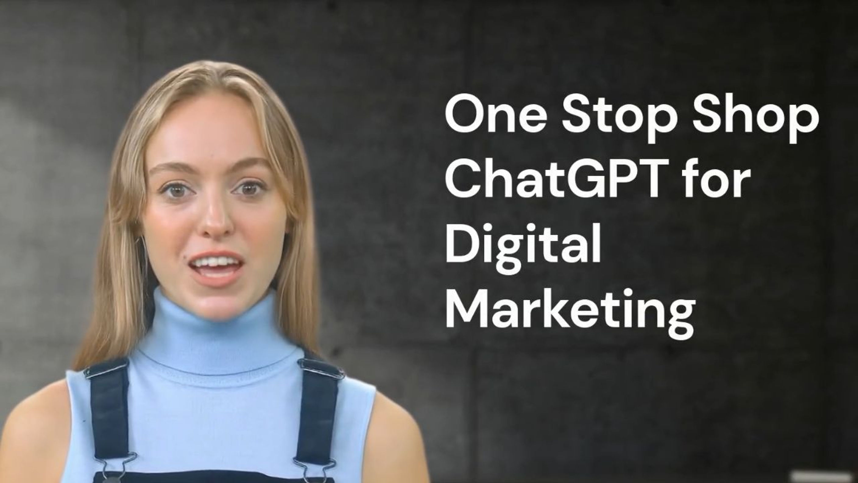 One Stop Shop ChatGPT for Digital Marketing